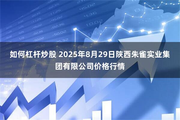 如何杠杆炒股 2025年8月29日陕西朱雀实业集团有限公司价格行情